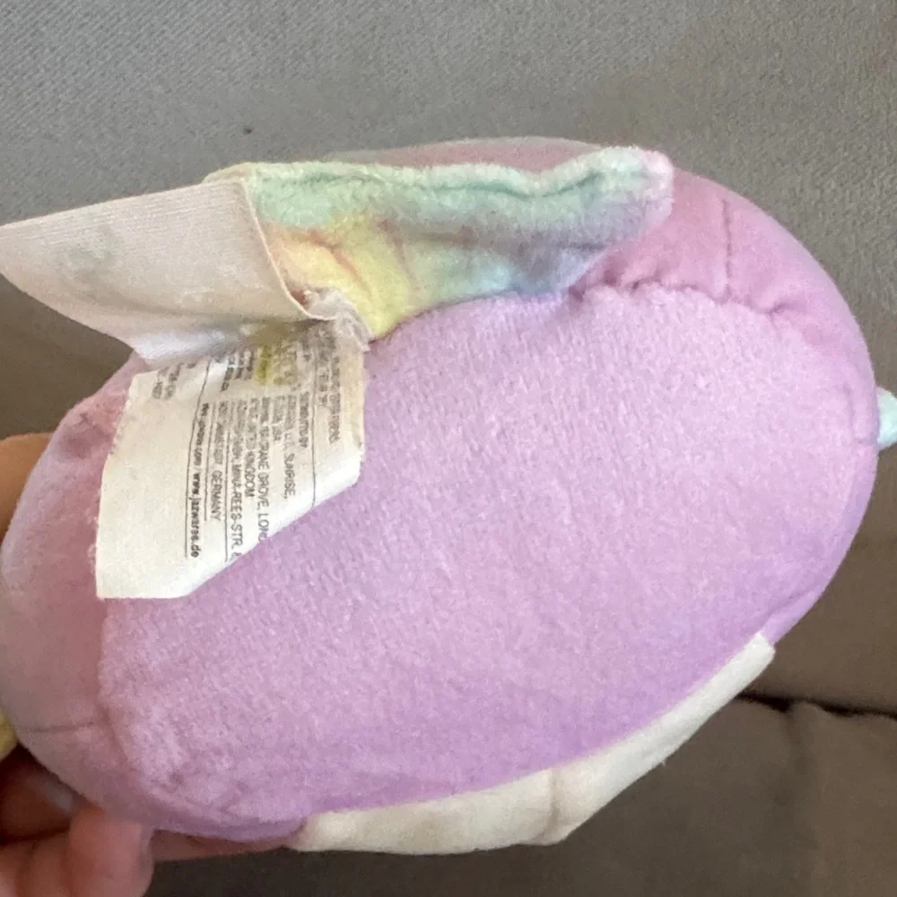 Squishmallow 5” Fabiola Rainbow Plush Toy